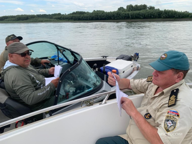 В Алтайском крае завершился очередной этап акции «Вода - безопасная территория».